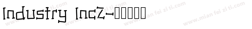 Industry Inc2字体转换